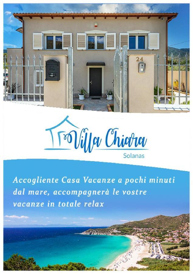 סולאנאס Villa Chiara Solanas מראה חיצוני תמונה